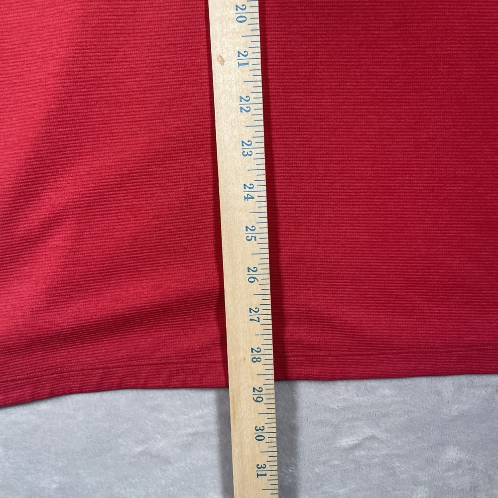 Nike AeroReact Tiger Woods Vapor Sunday Red Blade Collar Polo Mens L Performance - Picture 10 of 10